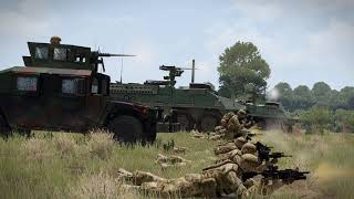 [閒聊] arma3終於能勉強實現gate的場景了