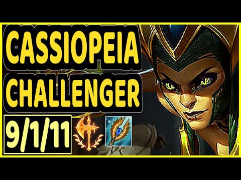XKENZUKE (CASSIOPEIA) - 9/1/11 KDA CHALLENGER GAMEPLAY - EUW