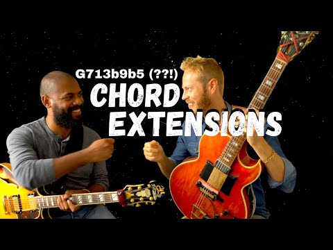 4 levels of Chord Extensions (G713b9b5 ??!)