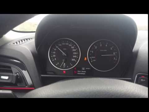 Acceleration 0 - 100 BMW F20 118i Stage 1