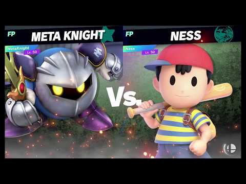 Super Smash Bros Ultimate Amiibo Fights   Request #8923 Meta Knight vs Ness