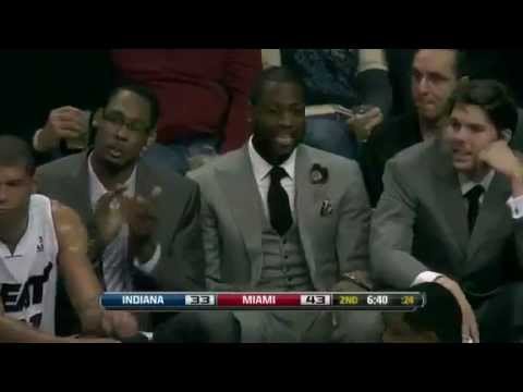 LeBron James DESTROYS the Pacers with 33 Pts, 13 Ast, 8 Reb (Jan. 4, 2012)