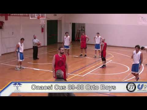 CSI Perugia Pallacanestro Eccellenza Onaosi Cus 89 80 Orto Boys Basket  Integrale 23-01-2020