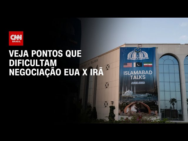 Entenda o que está dificultando as negociações entre EUA x Irã | LIVE CNN