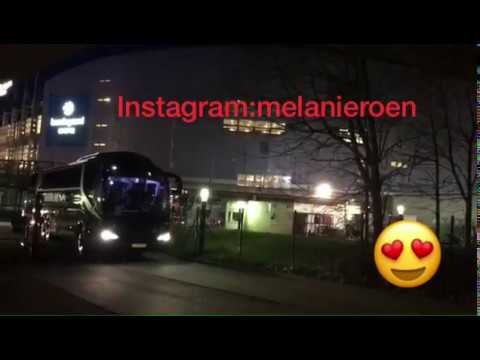 Soy Luna Live 15.03.2018 Hamburg/ Abfahrt nach dem Konzert.Karol & Ruggero haben gewunken❤️