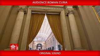 21 December 2024 Audience Roman Curia - Pope Francis