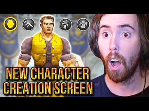 A͏s͏mongold Reacts To Shadowlands NEW Character Creation Screen