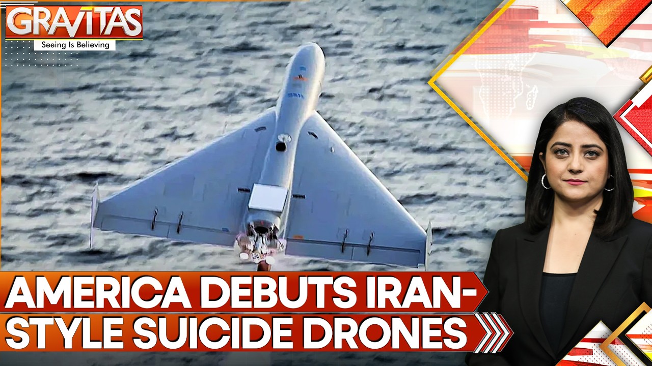 U.S. Uses Drones Modeled On Iran's Shahed Drones Against Tehran | GRAVITAS