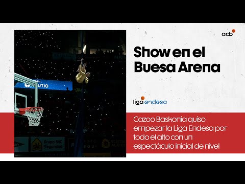 Espectacular presentación en el Buesa Arena