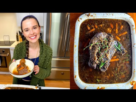 Grandma's AMAZING Easy Pot Roast With Onion Soup