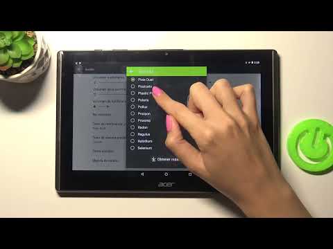 Cómo cambiar el tono de notificaciones en ACER Iconia One 10 - cambiar sonidos