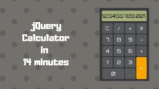 Developing a calculator with HTML, CSS and jQuery | Codewarts