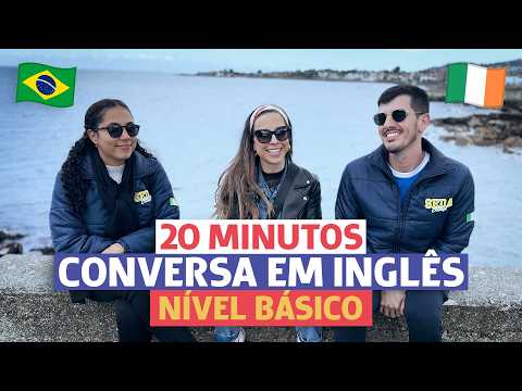 20 minutos de CONVERSAÇÃO BÁSICA em inglês | Diálogos para iniciantes