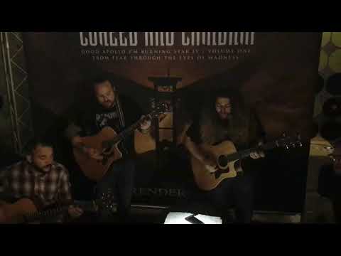 Coheed and Cambria covers Leonard Cohen “There Is a War” Acoustic VIP