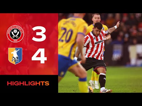 Sheffield United 3-4 Mansfield Town | Emirates FA Cup highlights