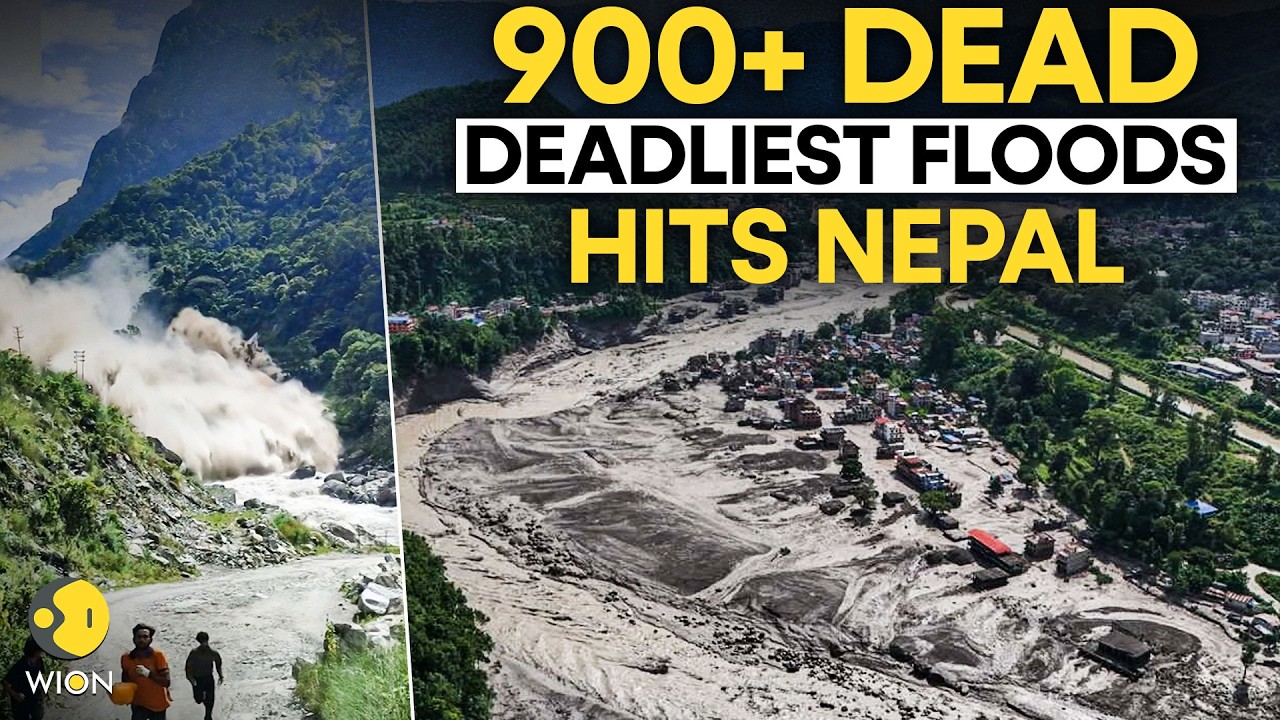 Nepal FLOOD HORROR: TERRIFYING Flash Floods Leave A Trail Of Destruction Across Nepal, Over 900 Dead