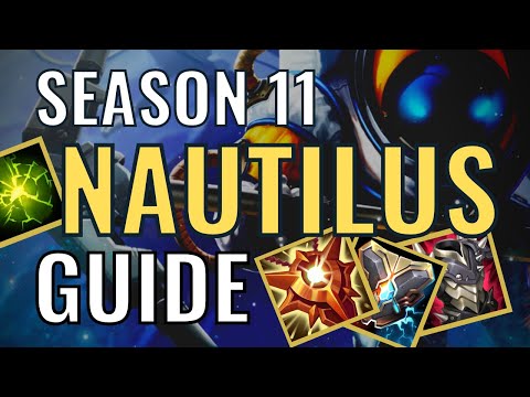 How I Set Up Carries playing Nautilus in Season 11 | Nautilus Support Guide