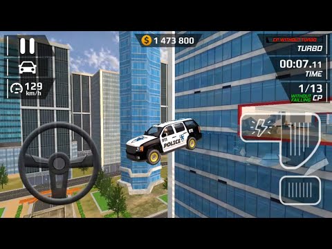 Smash Car Hit Driving Simulator: Police Suv 911 Rescue Car Stunt Mode - Android Gameplay Walkthrough