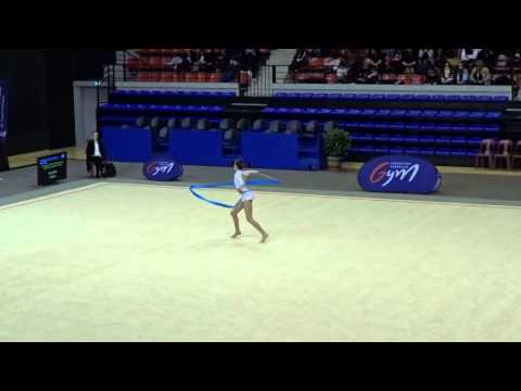 Amelle Bouabane ruban - Nat A 14/15 ans France Besançon 2016