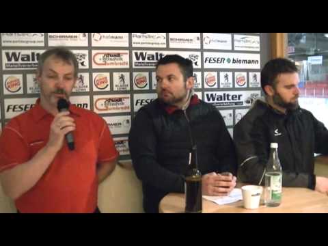 Pressekonferenz nach dem Spiel in Höchstadt 13.03.2016