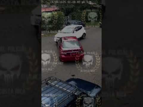 Orotina alajuela, colisión de 2 vehículos