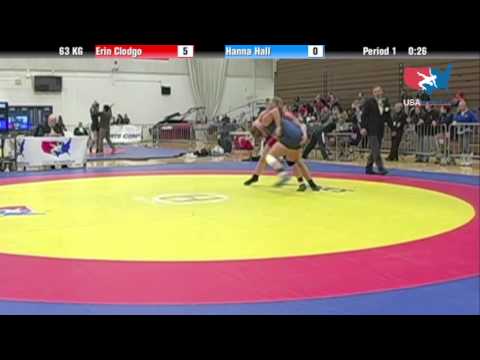 WM 63 KG - Erin Clodgo vs. Hanna Hall