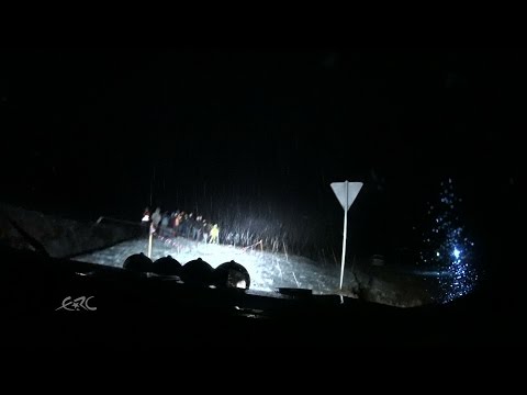 FIA ERC Rally Liepāja - Kajetanowicz Crash On SS5