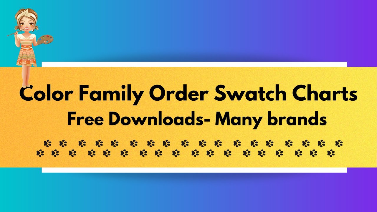 Download my coloring swatch charts-  for free!