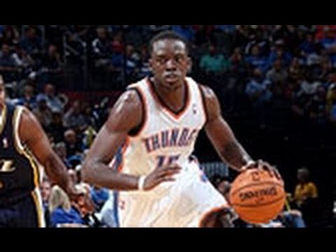 Reggie Jackson With the Fastbreak Slam and the Foul