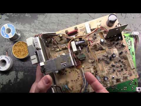 25" K7000 Arcade Monitor Chassis Repair - Dead and Butchered