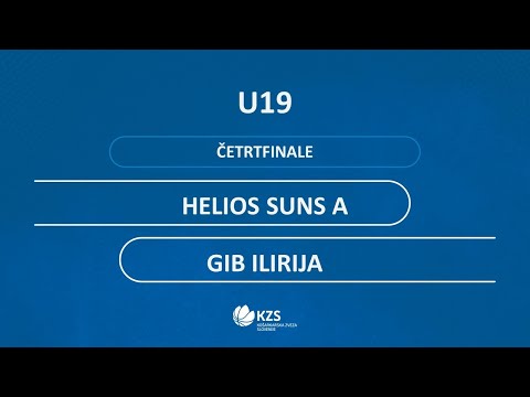 F8MU19 - Helios Suns A : GIB Ilirija - četrtfinale - Sezona 2020/21