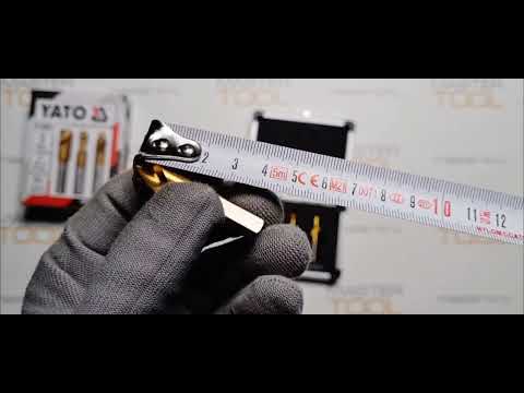 Набор сверл для точечной сварки HSS, 3 шт, 6.5-10 мм, YATO (YT-28921) Набор сверл для точечной сварки HSS, 3 шт, 6.5-10 мм, YATO (YT-28921)