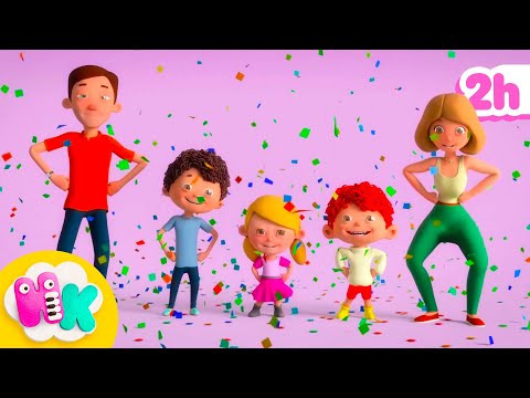 Dansons le Looby Loo 🕺 Chansons de danse pour Enfants | HeyKids en Français