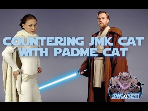 Meow! Padme and Commander Ahsoka counters Master Kenobi with CAT!