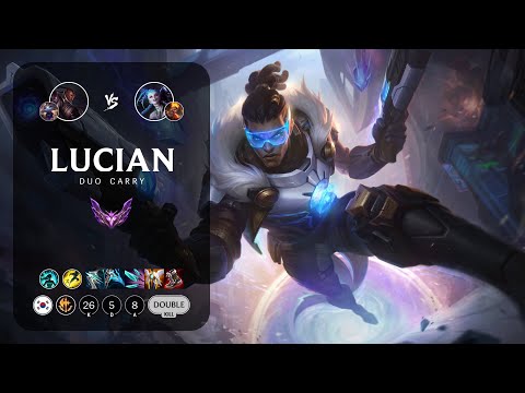 Lucian ADC vs Jinx - KR Master Patch 13.5