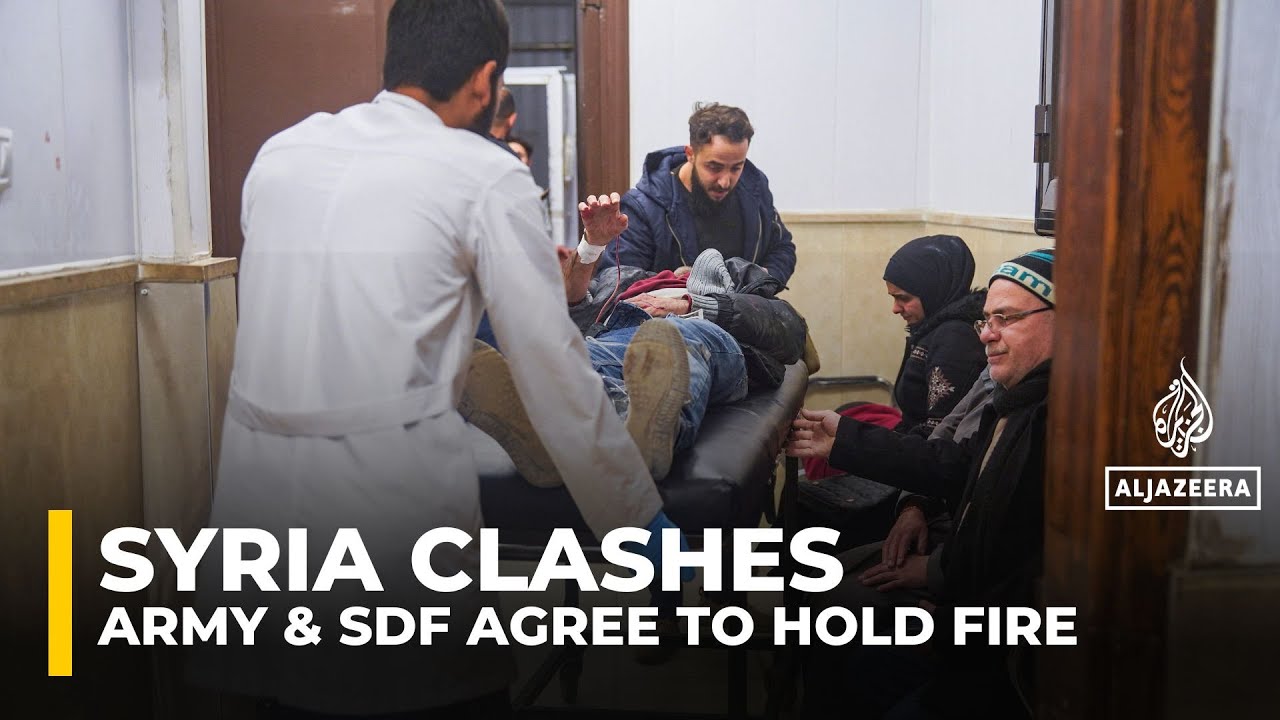 Video | Syrian army, Kurdish-led SDF agree to hold fire after fighting broke out in Aleppo