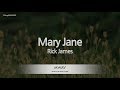 Rick James Mary Jane Melody Karaoke Version