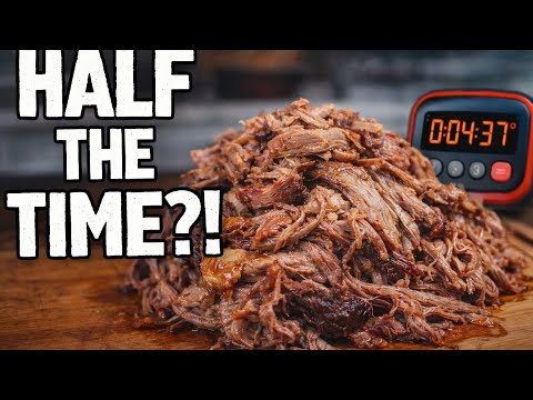 Pulled Pork in HALF the Time? (Hot & Fast Method)