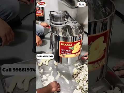 Nirav Banana And Potato Chips Making Machine