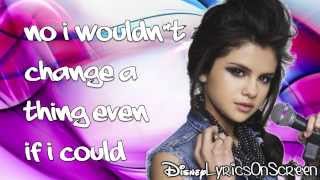 Selena Gomez & The Scene - Rock God (Lyrics Video) HD
