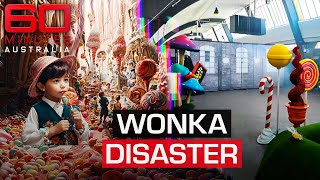 The man behind the viral Willy Wonka disaster speaks out | 60 Minutes Australia