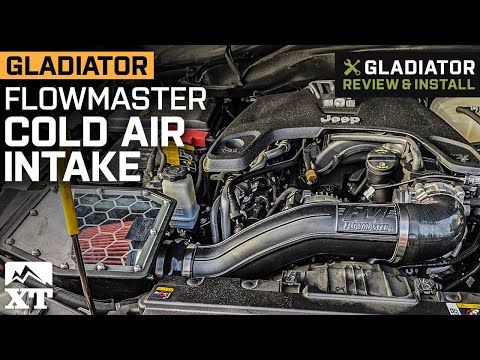 Jeep Gladiator JT Flowmaster Delta Force Cold Air Intake with Snorkel Review & Install