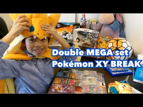 [Unboxing #16] Pokémon XY BREAK Double MEGA set - Ouverture cartes Pokémon japonaises Video