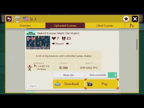 Naked Koopas Night Out (Kaizo) by Jp_k - Super Mario Maker 2 level