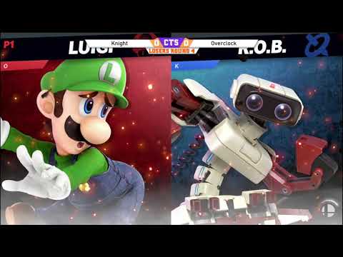 Clocktower Smash 61 - Losers Eighths - Overclock (Luigi) vs. Knight (R.O.B.) - SSBU