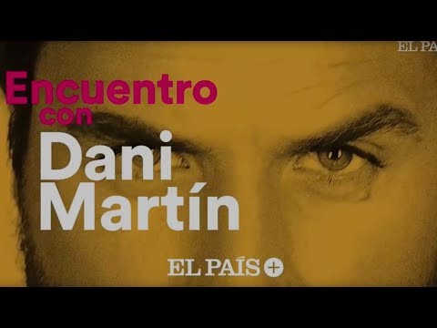DANI MARTÍN al recibir el premio de mejor artista en LOS40: \