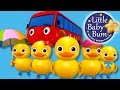 Five Little Ducks On A Bus Nursery Rhymes For Babies By LittleBabyBum ABCs And 123s