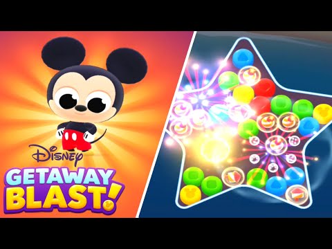 Disney Getaway Blast: Vacation in far-off puzzle lands – Mickey Mouse | Gameplay #1 (Android & iOS)