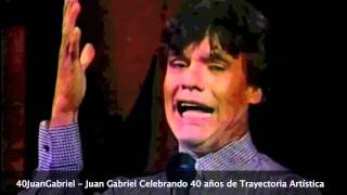 Juan Gabriel - Jamás me cansaré de ti & Te llegará mi olvido & Ya no vuelvo a molestarte