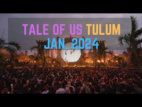 Tale Of Us (Anyma & MRAK) - Afterlife, Zamna TULUM - Jan 2024 - Live Set ID's Mix
